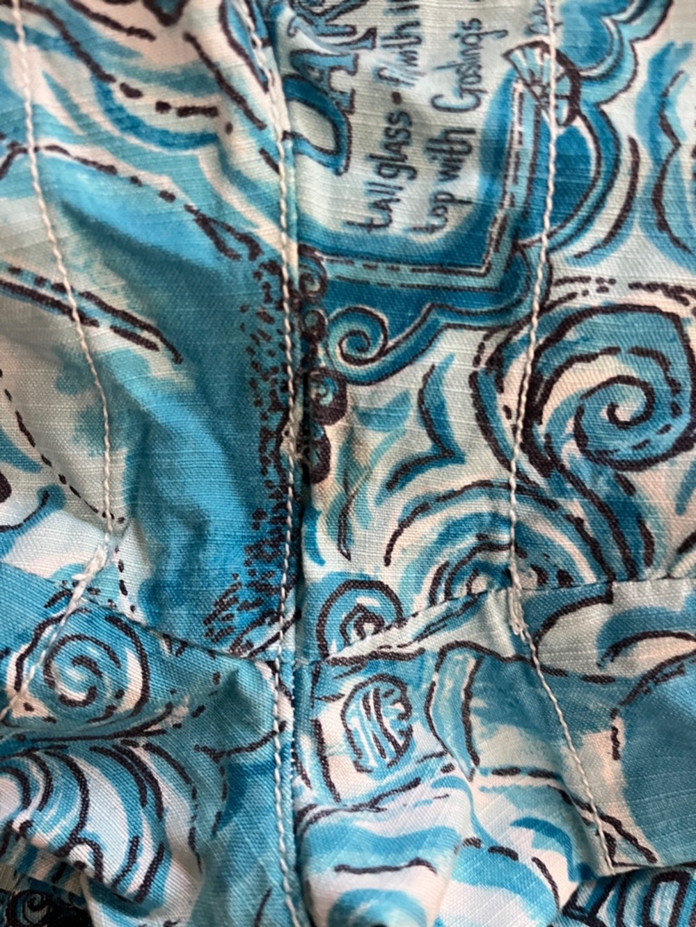 Rare Lilly Pulitzer Originals  x Goslings Dark N Stormy Walsh Shorts 00 - Picture 5 of 7